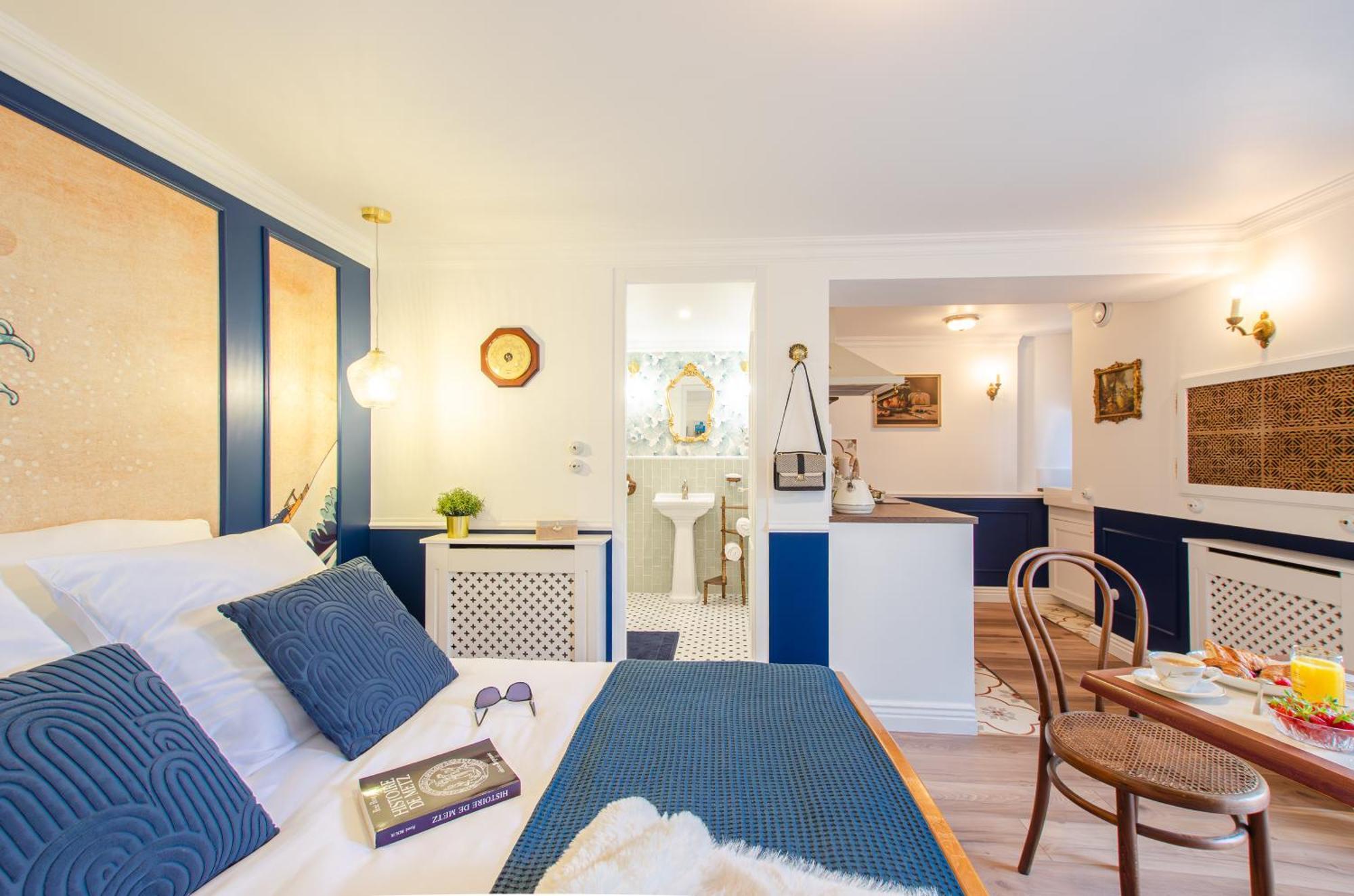 Apartment The Great Wave, Avec Terrasse Et Stationnement Ban-Saint-Martin
