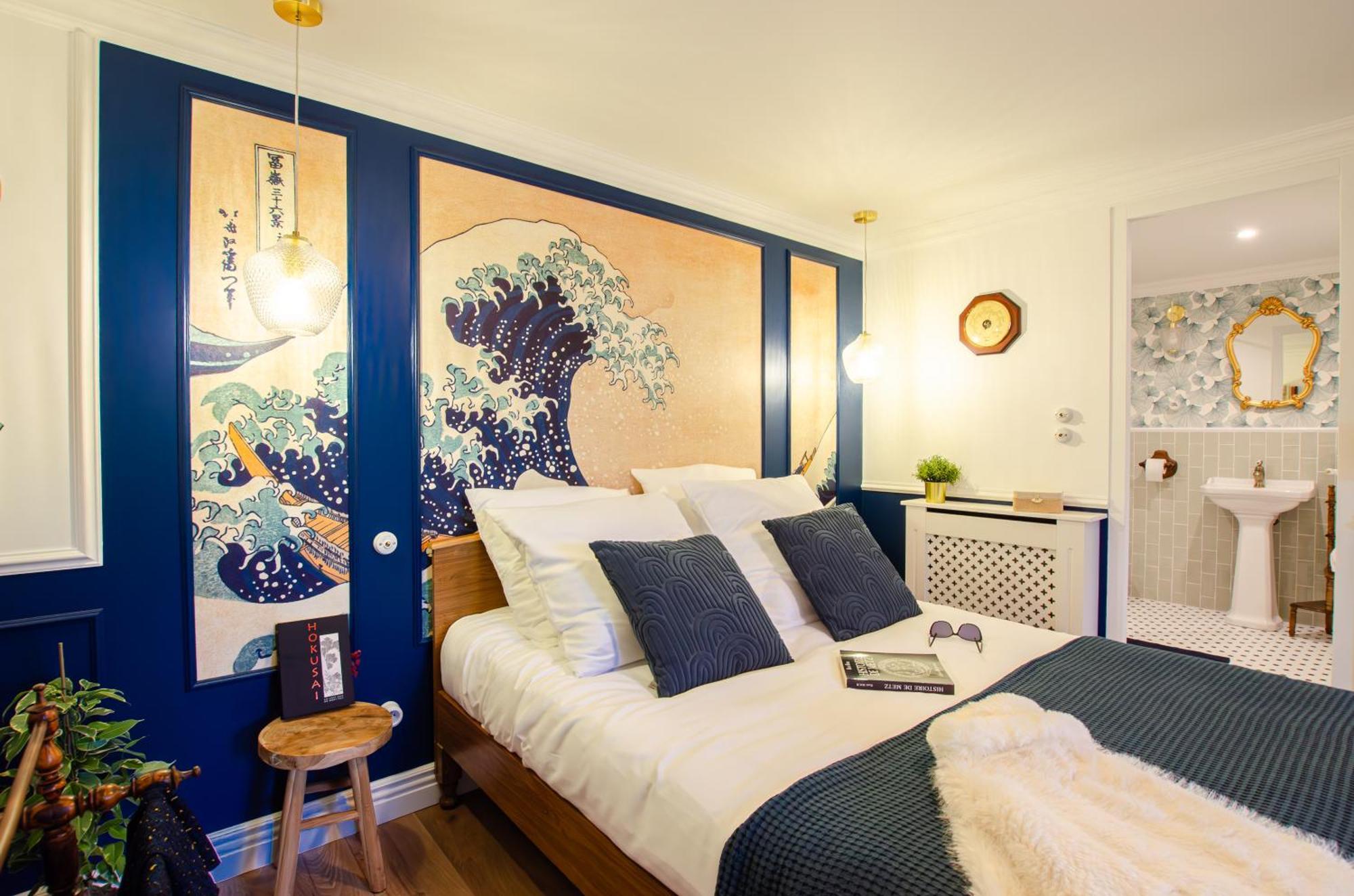 Apartment The Great Wave, Avec Terrasse Et Stationnement Ban-Saint-Martin